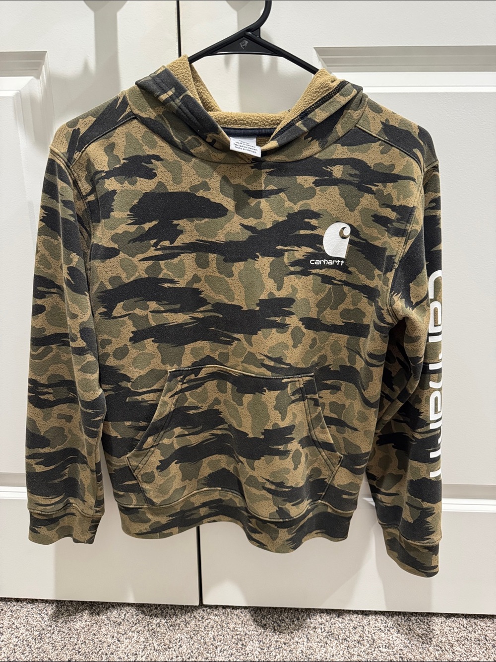 Carhartt Kids Camouflage Pullover Hoodie